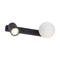 Настінний світильник чорний H-14.5 cm W-35 cm G9+GU10 Black Bollo 250840-100005829