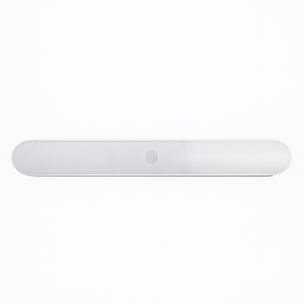 Світильник настінний білий акумуляторний з магнітом та пультом L-30 cm Led White Plain Stick Lamp 251054-100006475