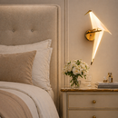 Бра золоте з білим розсіювачем - пташкою H-67 cm Led 4W 3000K Gold + White Birds Perch 231218-100002868