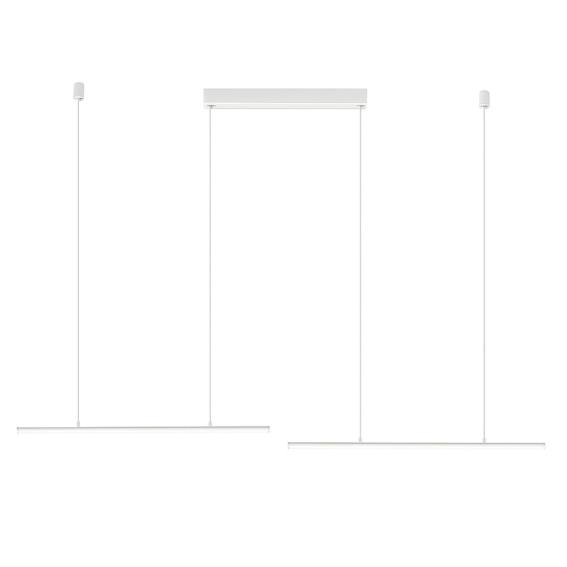 Люстра підвісна світлодіодна біла L-223 cm Led 60W White LILEYA 250748-100005583