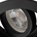 Точковий світильник чорний H-4 cm D-10 cm GU10 Black 250932-100002078