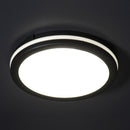 Стельові світильники чорні D-20 cm / D-30 cm / D-40 cm IP65 Led 3000K-6500K Black Circle 260932-100008886