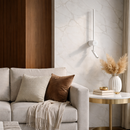Настінний світильник білий з вимикачем на корпусі Kono new H-51 cm Led 8W 4200K White 260260-100007448