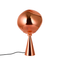 Настільна лампа мідна з плафоном органічної форми H-52 cm E27 Rose Gold Melt plazma desk lamp 250931-100006065