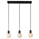 Підвісні світильники L-52 cm E14*3 Black+White Gofre 260109-100007161