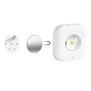 Набір білих світильників акумуляторних з датчиком руху Led L-4,8 cmx3 USB-C White Movis Square Lamp 251054-100006476