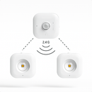 Набір білих світильників акумуляторних з датчиком руху Led L-4,8 cmx3 USB-C White Movis Square Lamp 251054-100006476