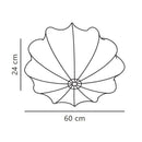 Стельова люстра біла D-60 cm E27 White Umbrella 260309-100007635