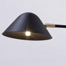 Світильник чорний настінний H-30 cm W-14 cm G9 Black Topper 260866-100008593