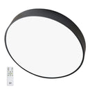 Стельовий світильник чорний з пультом D-30/40/50 cm Led + RGB Black Circle 251048-100006297