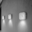 Набір білих світильників акумуляторних з датчиком руху Led L-4,8 cmx3 USB-C White Movis Square Lamp 251054-100006476