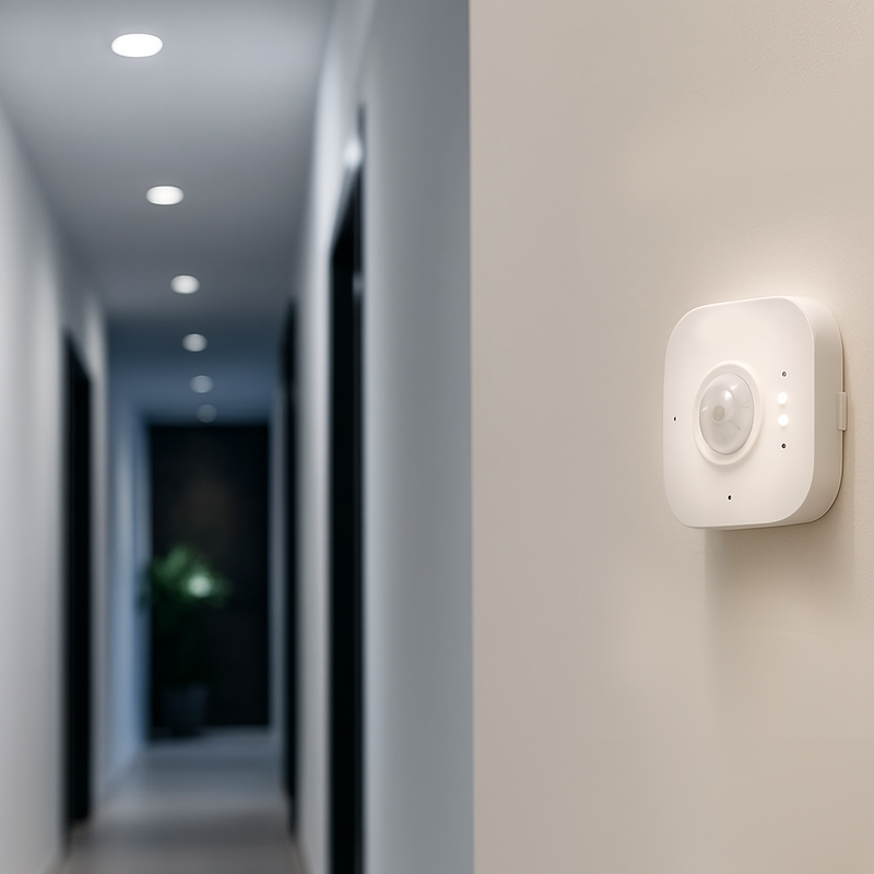 Набір білих світильників акумуляторних з датчиком руху Led L-4,8 cmx3 USB-C White Movis Square Lamp 251054-100006476