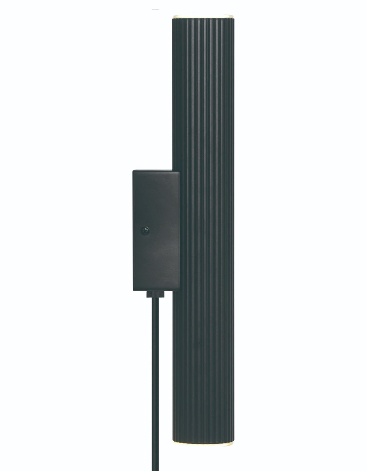 Настінний світильник чорний H-35 cm GU10 Black Gofre 250809-100005810