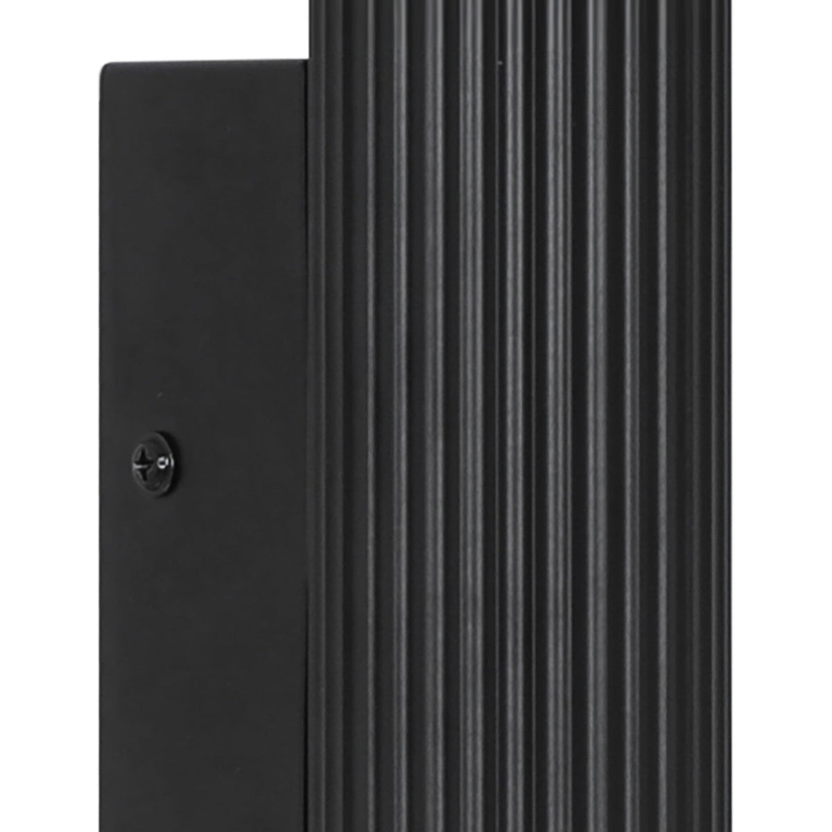 Настінний світильник чорний H-35 cm GU10 Black Gofre 250809-100005810