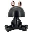 Настільна лампа чорний з золотом зайчик H-27 cm Led Black+Gold Rabbit 250840-100005818