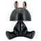 Настільна лампа чорний з золотом зайчик H-27 cm Led Black+Gold Rabbit 250840-100005818