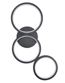 Настінний світильник чорний H-45 cm Led 23W 4000K Black 260140-100007081