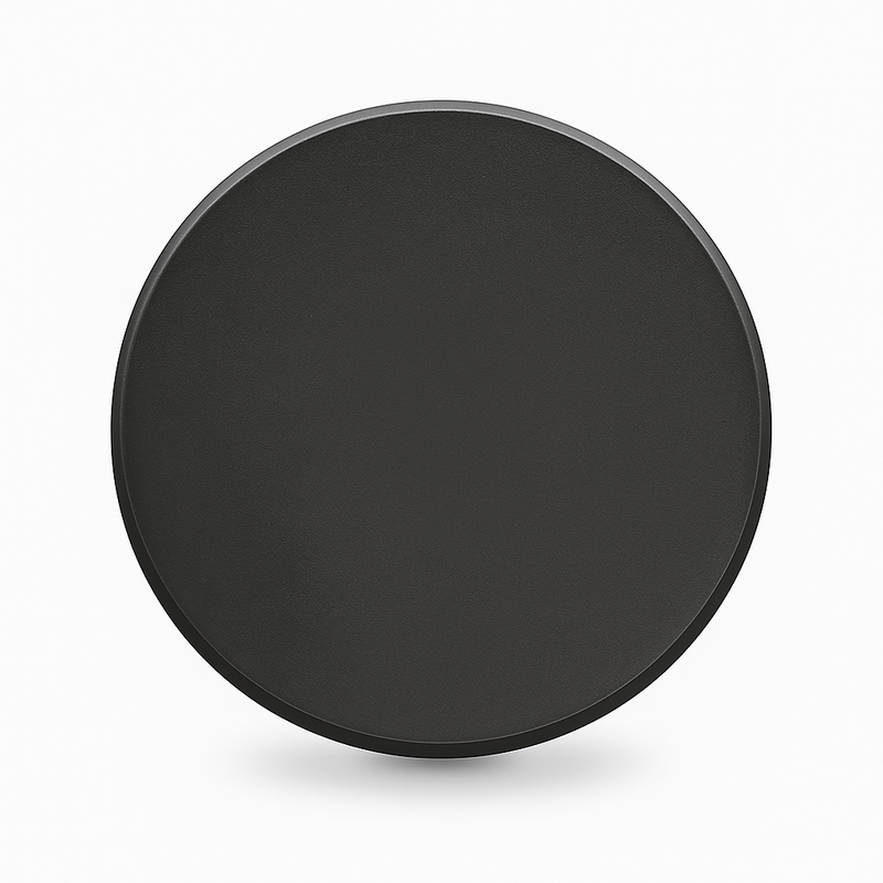 Світильник чорний круглий фасадний світлодіодний Led 12W / 18W Black Vido Circle 251154-100006501