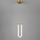 Світильник підвісний золотий H-42 cm Led 7W White Arc 260936-100008832
