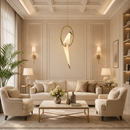 Підвіс Birds Perch circle Н-65 cm 3000К Gold + White 231118-100002730