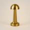 Настільна лампа золота акумуляторна H-22 cm Led Mushroom Gold 251031-100006273