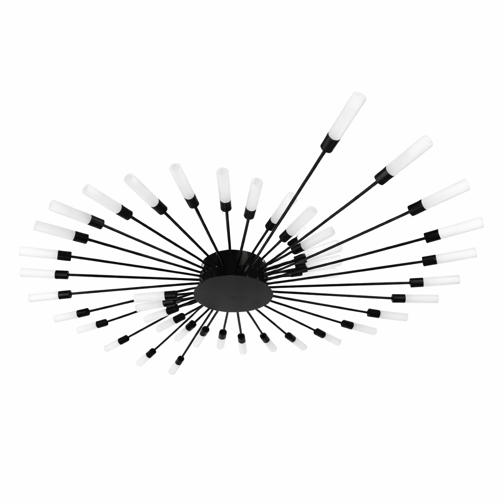 Люстри чорні стельові L-90 cm / L-110 cm / L-128 cm G4 Black Fun 260118-100007189
