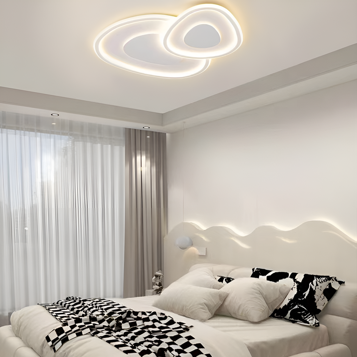 Стельовий світлодіодний світильник Geometry White 68W LED 250431-100004622