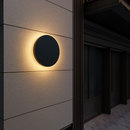 Світильник чорний круглий фасадний світлодіодний Led 12W / 18W Black Vido Circle 251154-100006501