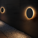 Світильник чорний круглий фасадний світлодіодний Led 12W / 18W Black Vido Circle 251154-100006501