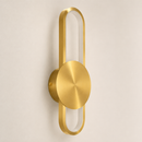 Світильник золотий настінний H-39 cm W-15 cm Led 14W Gold Luminia 260866-100008595