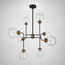 Люстра Riano L-85 см Black + Gold 231118-100002825