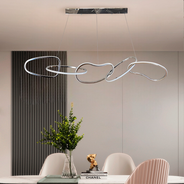 Люстра підвісна Circle Chrome х5 L-149cm 86W 4500K 250535-100005003