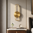 Світильник золотий настінний H-39 cm W-15 cm Led 14W Gold Luminia 260866-100008595