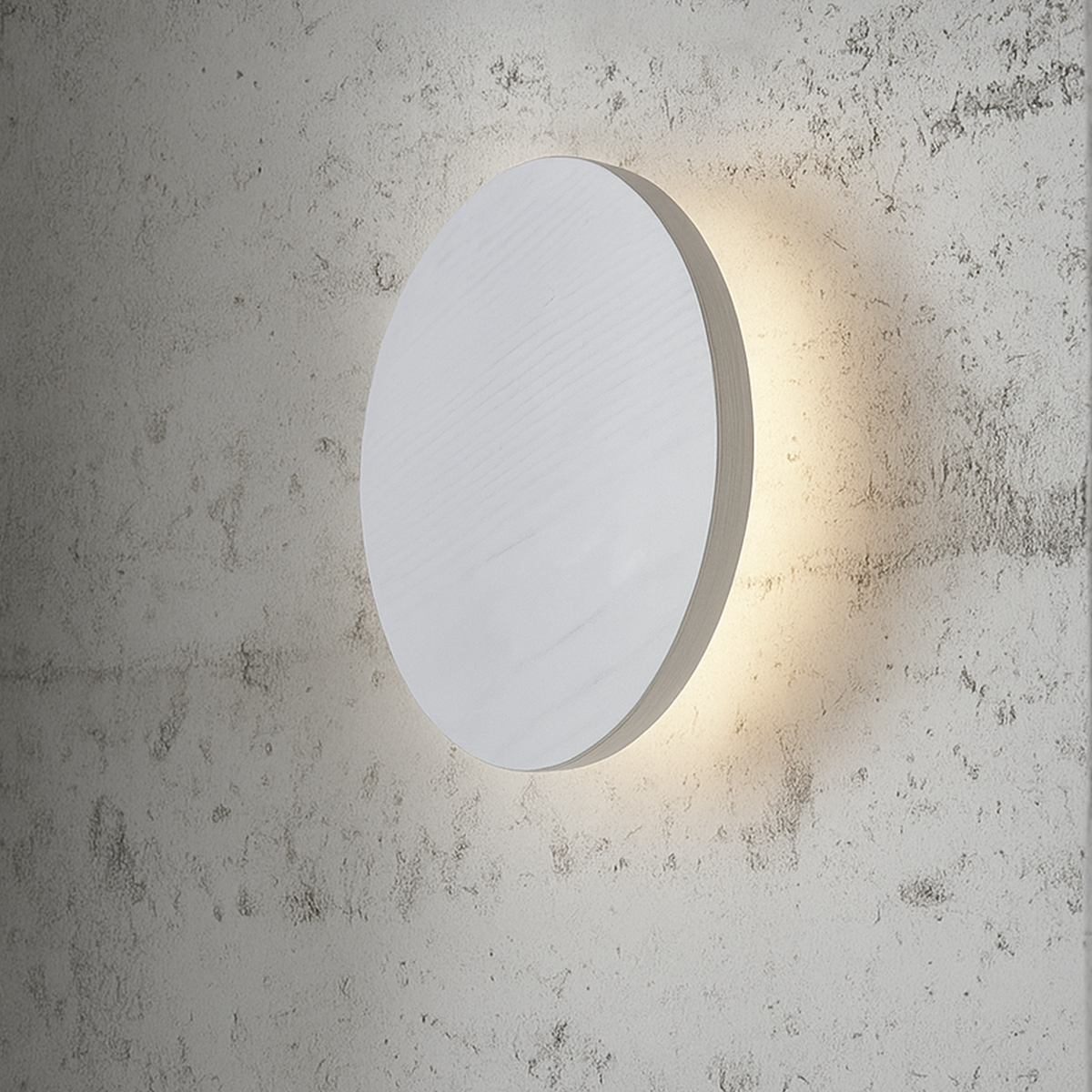 Світильник білий круглий фасадний світлодіодний Led 12W / 18W White Vido Circle 251154-100006497