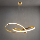 Люстра підвісна золота світлодіодна D-60 cm Led 75W Gold Knot 251188-100006593