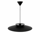 Люстра чорна підвісна з геометричним плафоном  D-45 cm E27 Black Double Cone 25129-100006897
