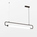 Підвісна люстра чорна L-126 cm Led 20W 3000K/4000K Black Setting 260233-100007386