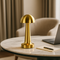 Настільна лампа золота акумуляторна H-22 cm Led Mushroom Gold 251031-100006273