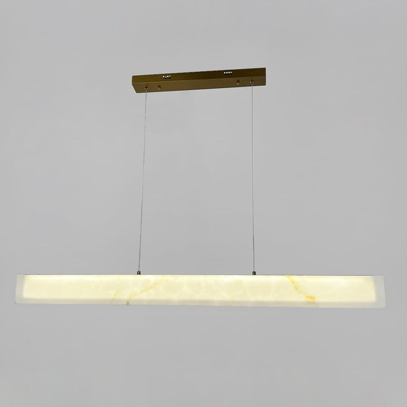 Підвісна люстра біла з імітацією мармуру L-100 cm / L-120 cm / L-150 cm Led White Marble 251018-100006438