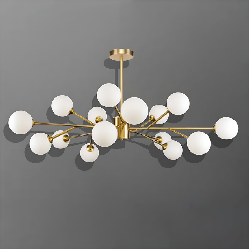 Люстра Berries G9х15 D-105cm Gold + White 250431-100004567