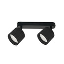 Точкові світильники чорні H-13.5 cm D-5.5 cm GX53 Black Gofre 260260-100007365