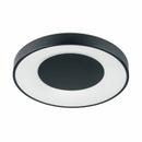 Стельовий світильник чорний з пультом D-38.5 cm Led 48W 3000K-6000K IP44 Black Bagel 260940-100008887