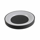 Стельовий світильник чорний з пультом D-38.5 cm Led 48W 3000K-6000K IP44 Black Bagel 260940-100008887
