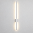 Світильник настінний білий H - 75 cm / 95 cm  Led 10W / 14W 4000K White Pipe Line 260936-100008842