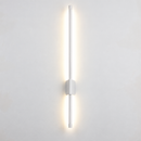 Світильник настінний білий H - 75 cm / 95 cm  Led 10W / 14W 4000K White Pipe Line 260936-100008842