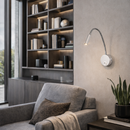 Настінний світильник срібнй H-36 cm Led 3W Chrome Goose 260231-100007457