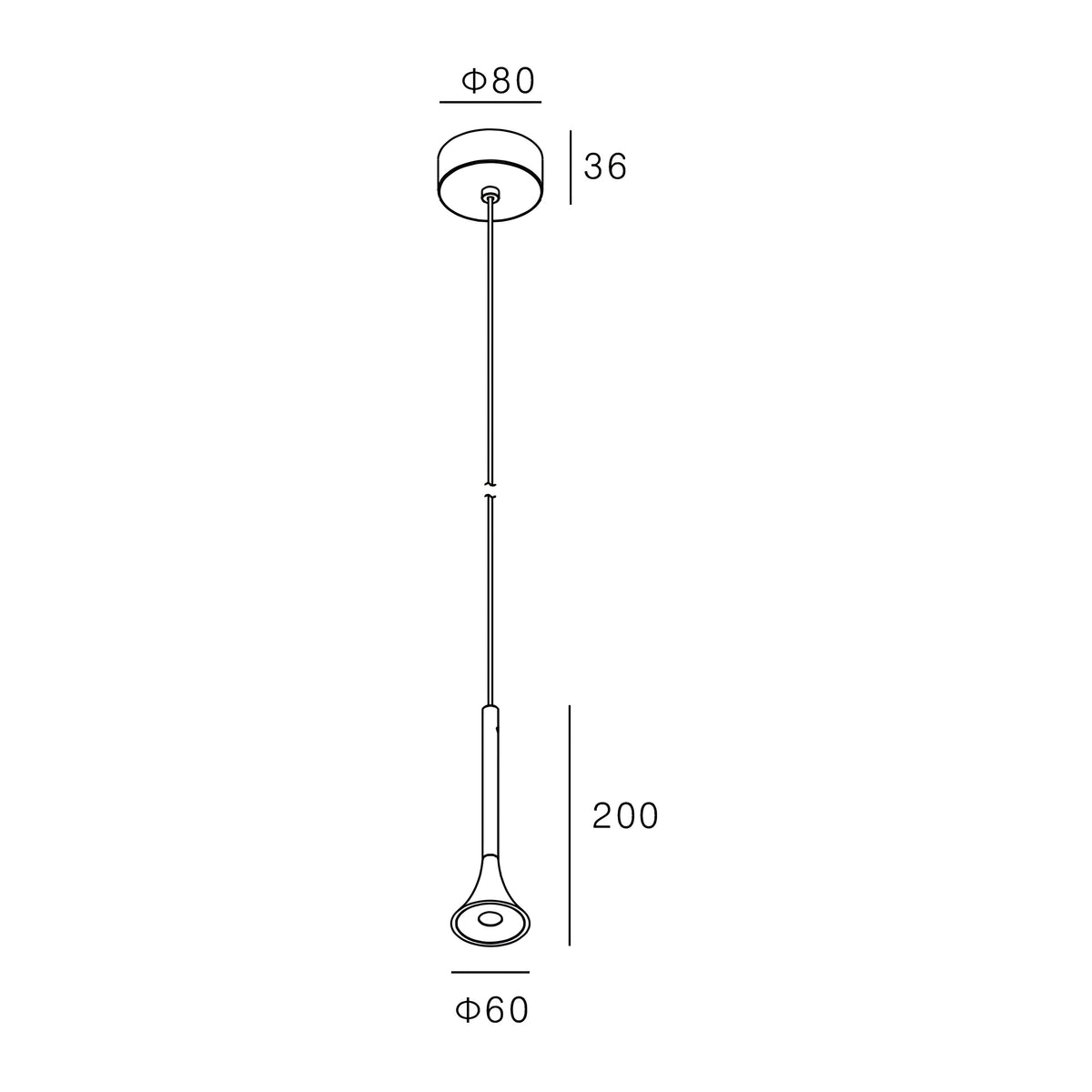 Підвіс Metal Line Black 230801-100002421