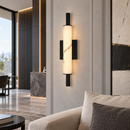 Настінний світильник H-47 cm Led 8W 4000K Black+White Marble Imitation 260936-100008828