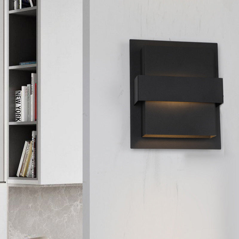 Вуличний світильник чорний IP54 H-24.4 cm Led 7W Black 251036-100006257