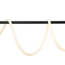 Підвісна люстра чорна L-165 cm Led 36W 4000K Black Rope 251236-100006893